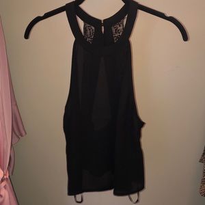Black Lace Top